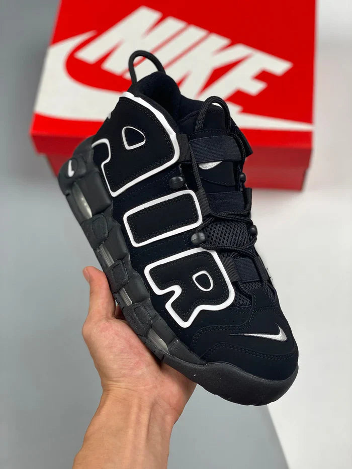 Nike Air More Uptempo Black White