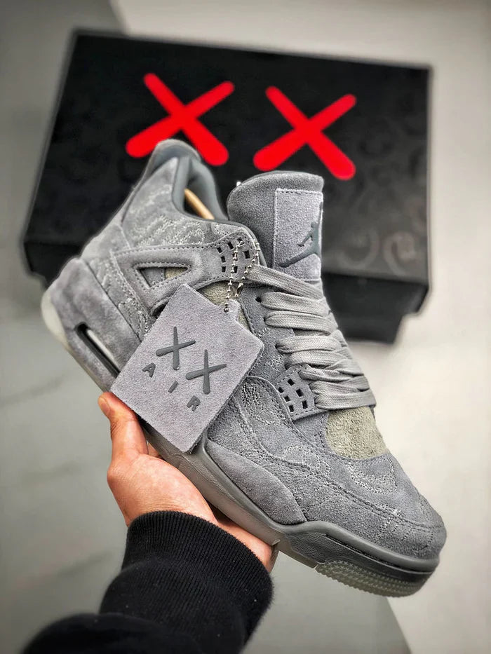 Nike KAWS X AIR JORDAN 4 COOL GREY WHITE