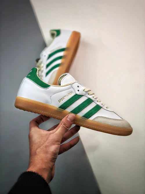 Sporty & Rich x Adidas Samba OG Rich White Green